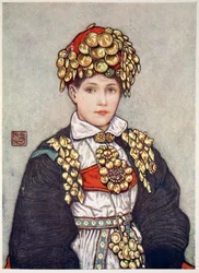 Sposa di Saetersdalen, 1905